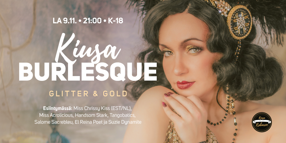 Kiusa Burlesque: Glitter & Gold