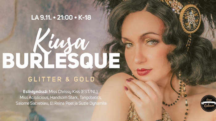 Kiusa Burlesque: Glitter & Gold