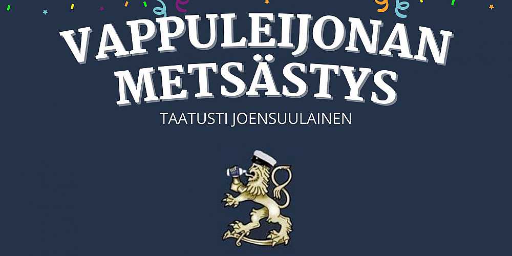 Vappuleijonan metsästyksen jatkot | Ravintola Kerubin ohjelma